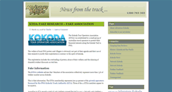 Desktop Screenshot of blog.kokodatreks.com