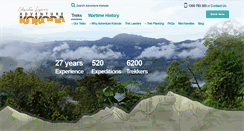 Desktop Screenshot of kokodatreks.com